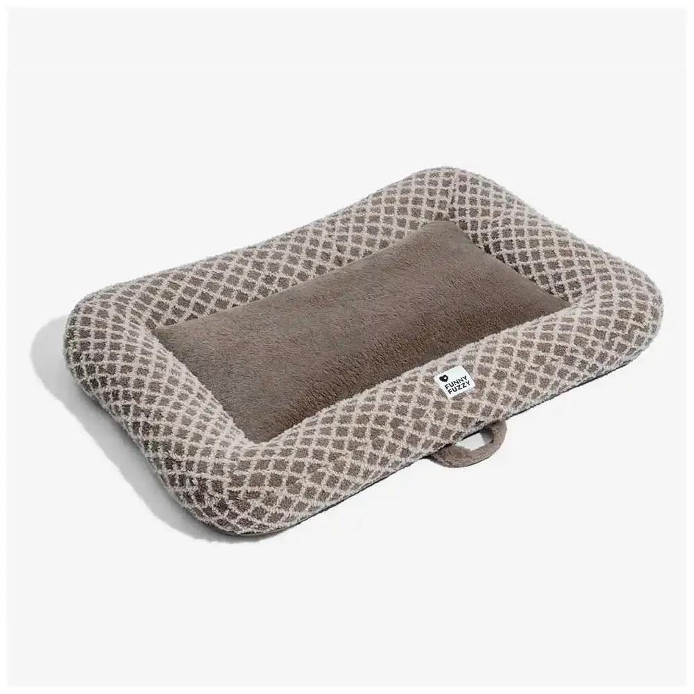 Diamond Plaid Dual-Sided Multi-Use Plush Pet Mat - ComfyEase - Image 15