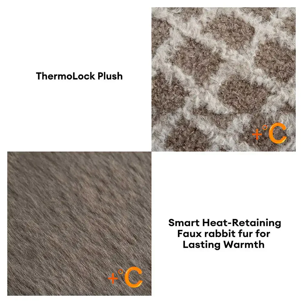 Diamond Plaid Dual-Sided Multi-Use Plush Pet Mat - ComfyEase - Image 5