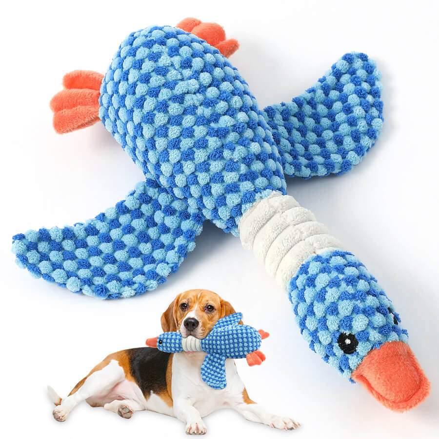 Dog Chew-Resistant Toy with Squeaker - Bird - Image 6