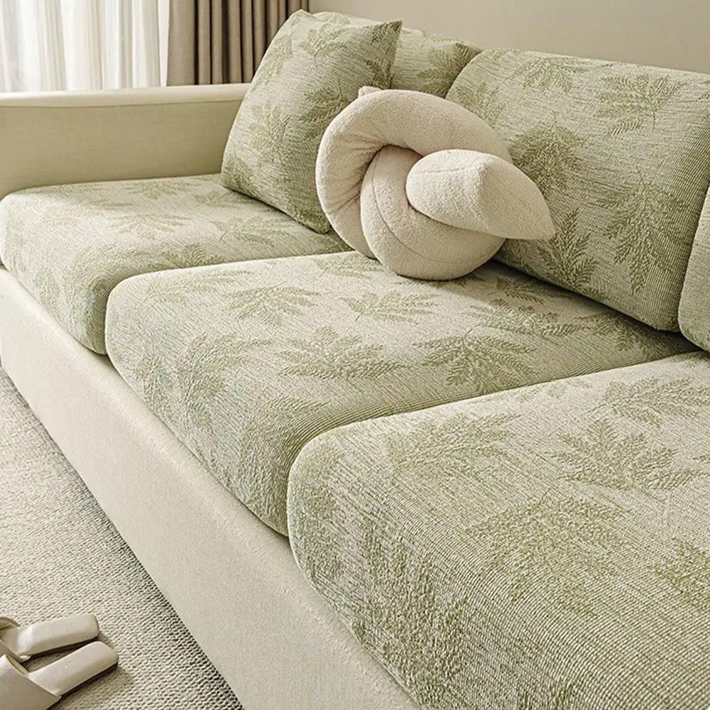 Elastic Chenille All-Season Anti-Scratch Full-Coverage Couch Cover - Image 10
