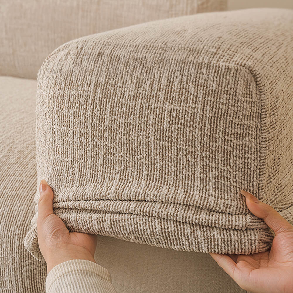 Elegant Chenille All-Seasons Anti-Scratch Sofa Full Wrap Stretch Couch Cover - Image 6