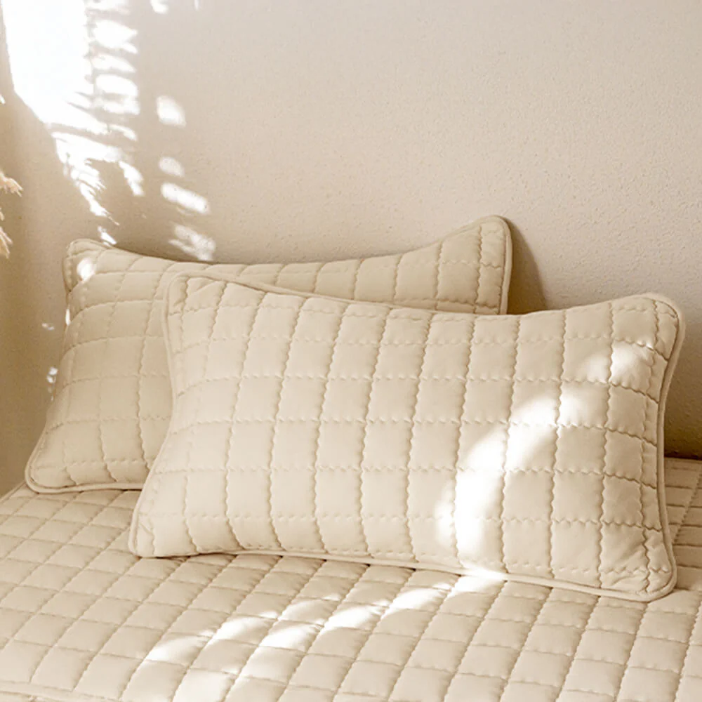 Elegant Square Breathable Waterproof Antibacterial Fitted Sheet Mattress Cover - Image 7