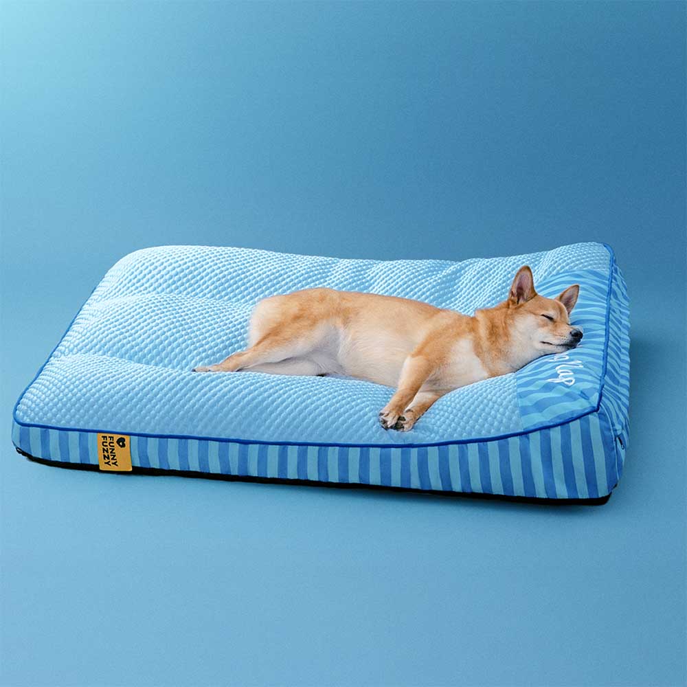 Extra Large Cooling Washable Rectangle Orthopaedic Dog Bed - Cooling Nap - Image 12
