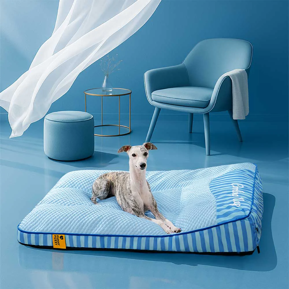 Extra Large Cooling Washable Rectangle Orthopaedic Dog Bed - Cooling Nap - Image 13