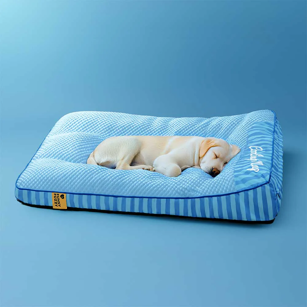 Extra Large Cooling Washable Rectangle Orthopaedic Dog Bed - Cooling Nap - Image 14