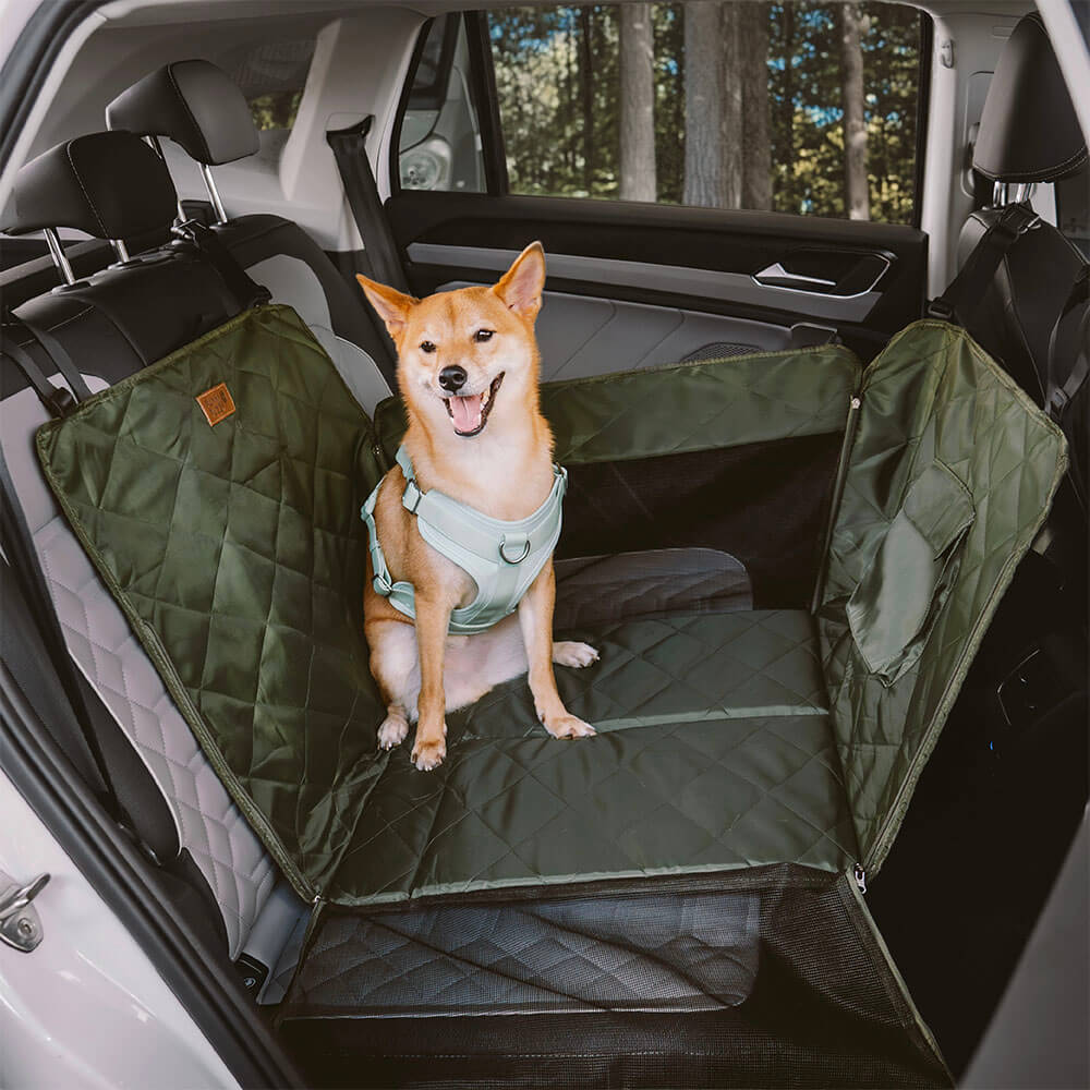 Extra Stable Travel Waterproof Dog Car Back Seat Extender - Image 4
