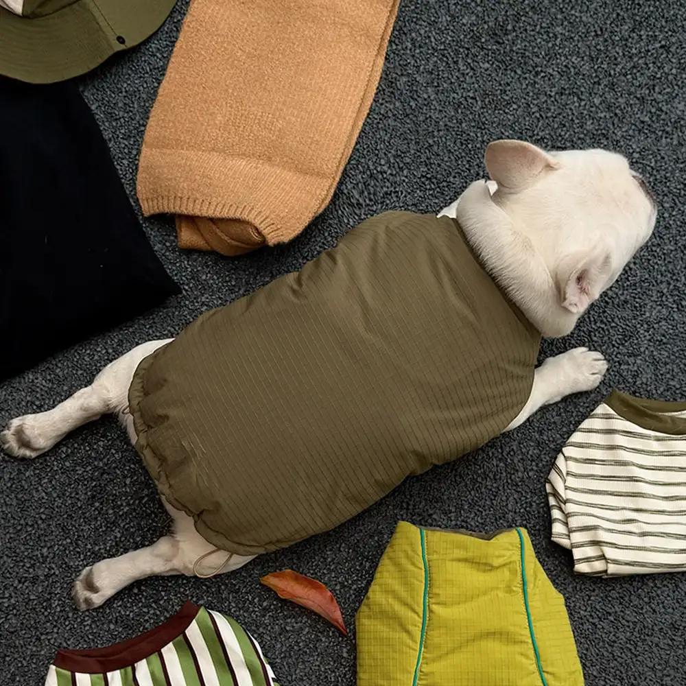 Fashion Reversible Padded Thick Warm Dog Jacket - Image 11