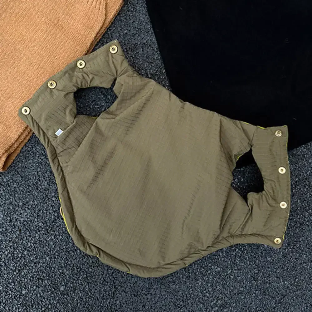 Fashion Reversible Padded Thick Warm Dog Jacket - Image 8