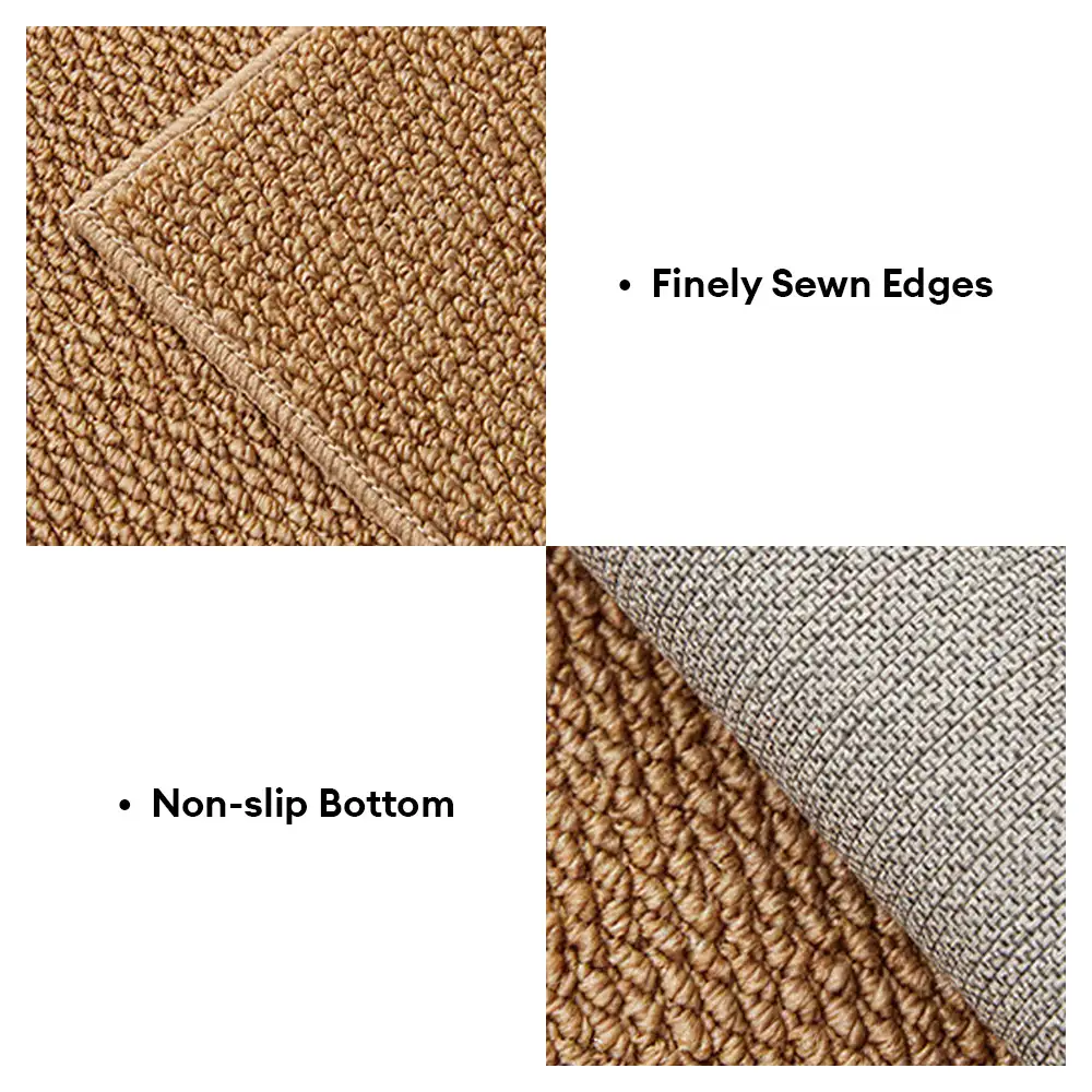 Faux Sisal Scratch-Resistant Sofa Armrest Protector Cover for Cats - Image 5