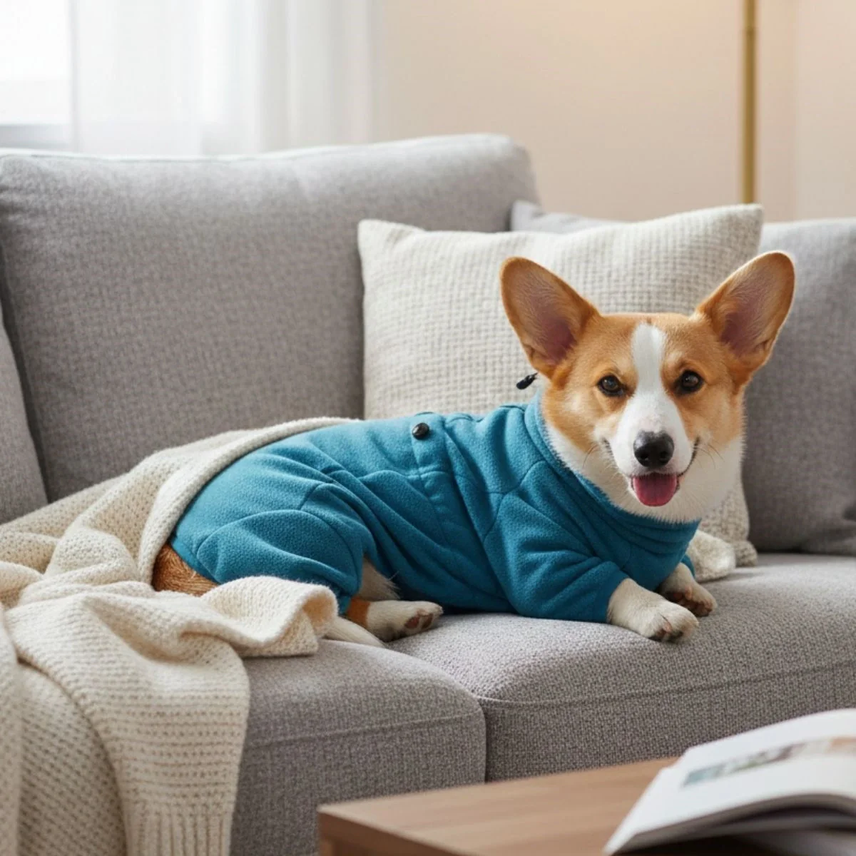 Fleece Dog Suit – Cosy and Full-Body Warmth for Cold Weather - Image 3