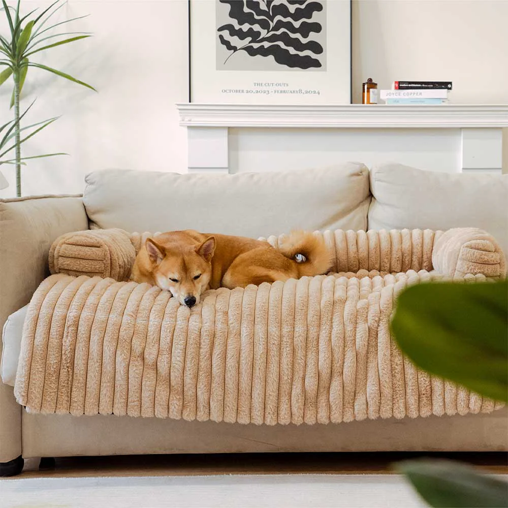 Fluffy Sofa Blanket Bolster Dog Mat Couch Cover - Image 11