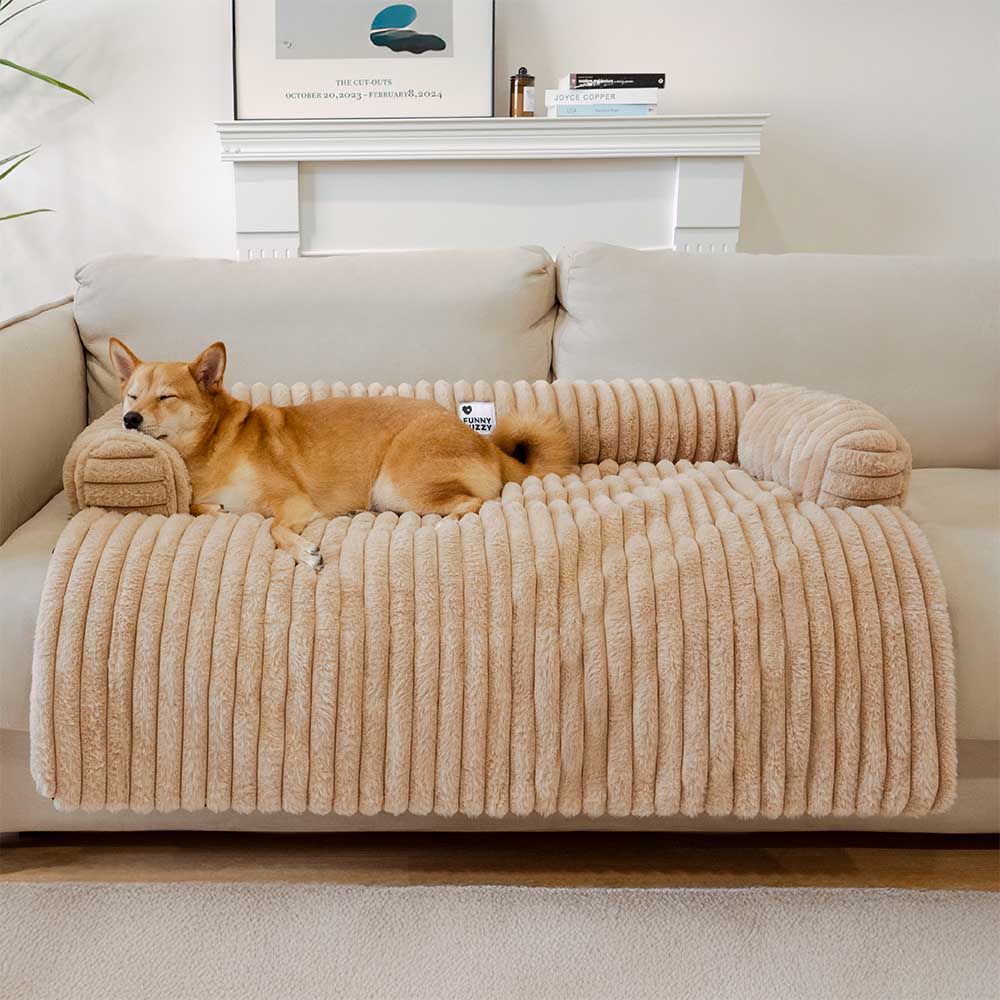 Fluffy Sofa Blanket Bolster Dog Mat Couch Cover - Image 2
