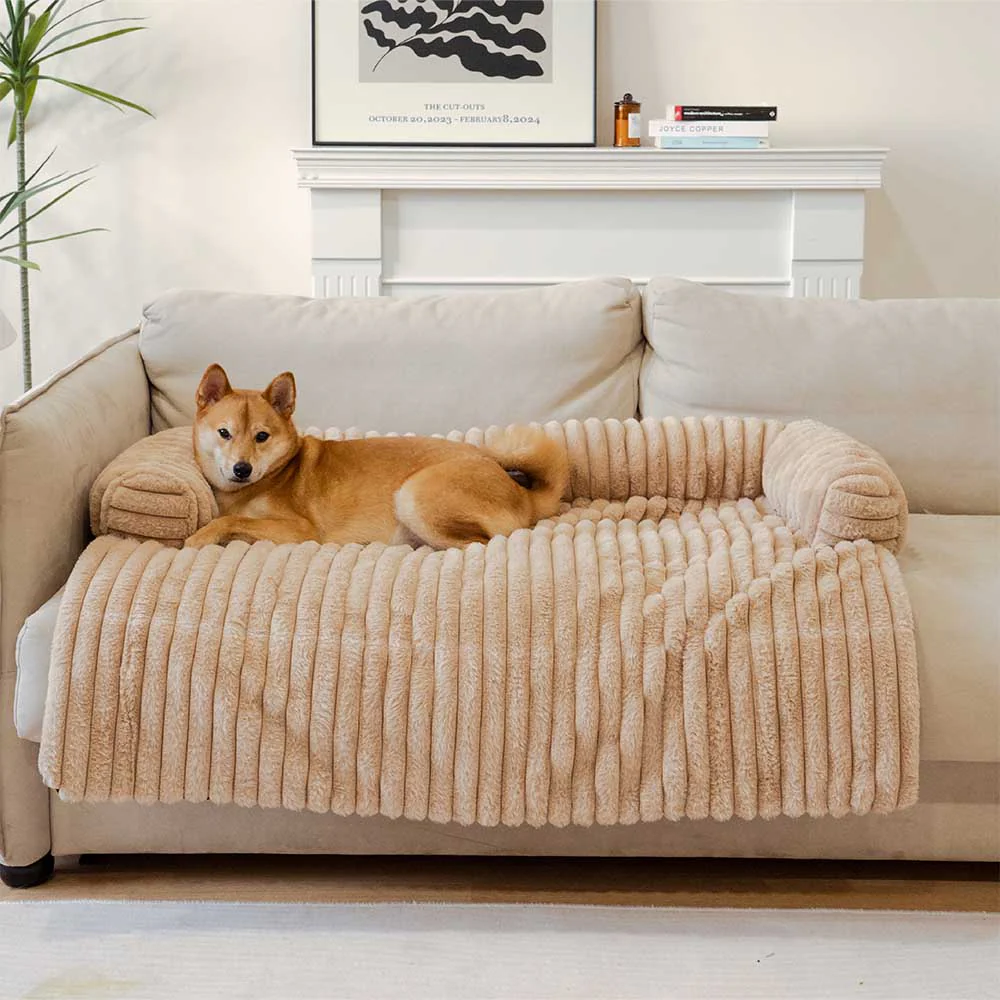 Fluffy Sofa Blanket Bolster Dog Mat Couch Cover - Image 7