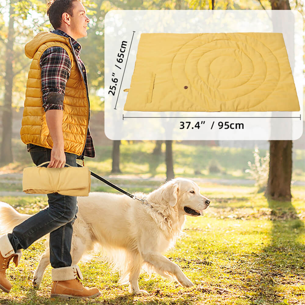 Foldable Waterproof Portable Dog Car Seat Mat Dog Camping Mat - Image 5