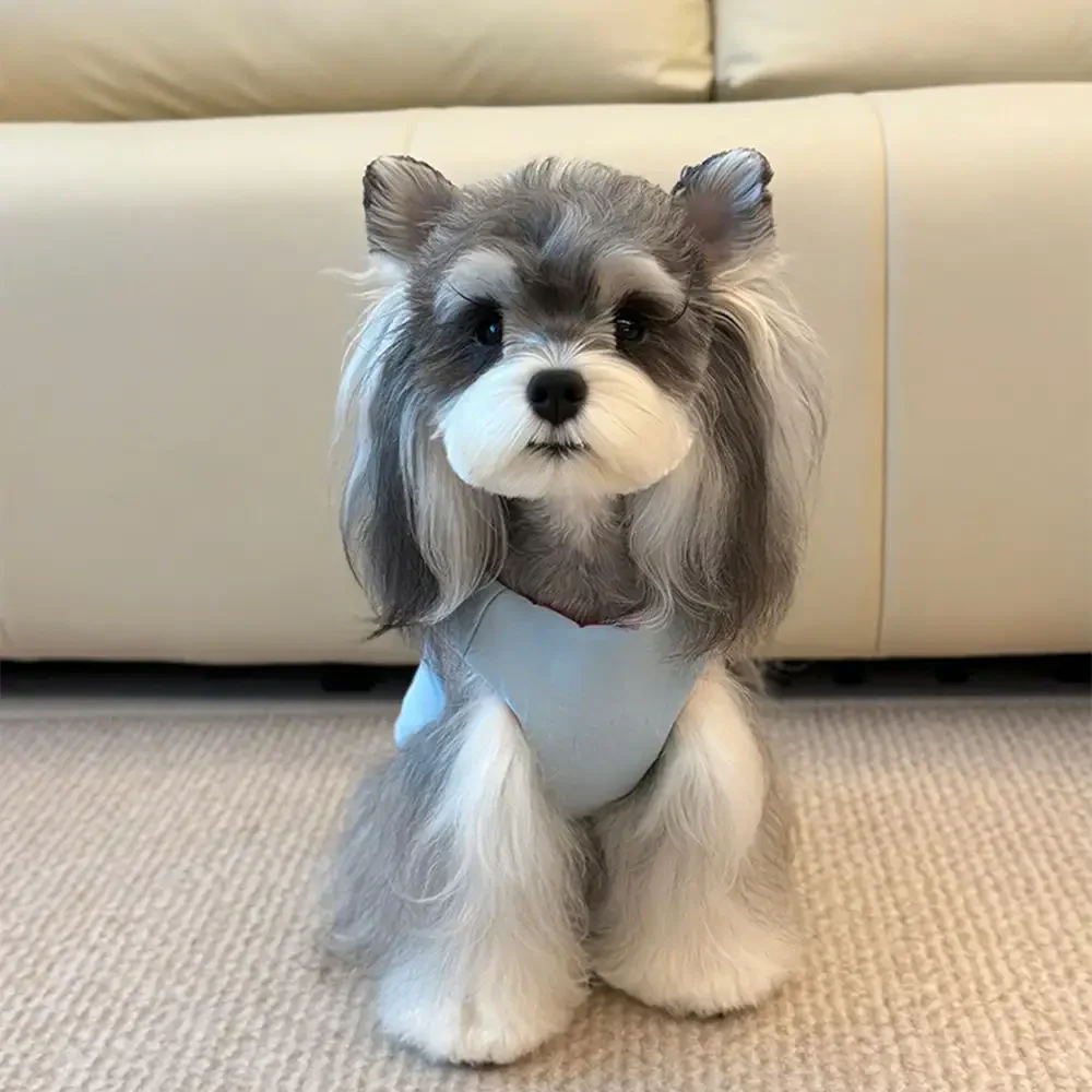 Functional Color-Block Dual-Sided Reversible Wear Dog Vest Coat - Image 11