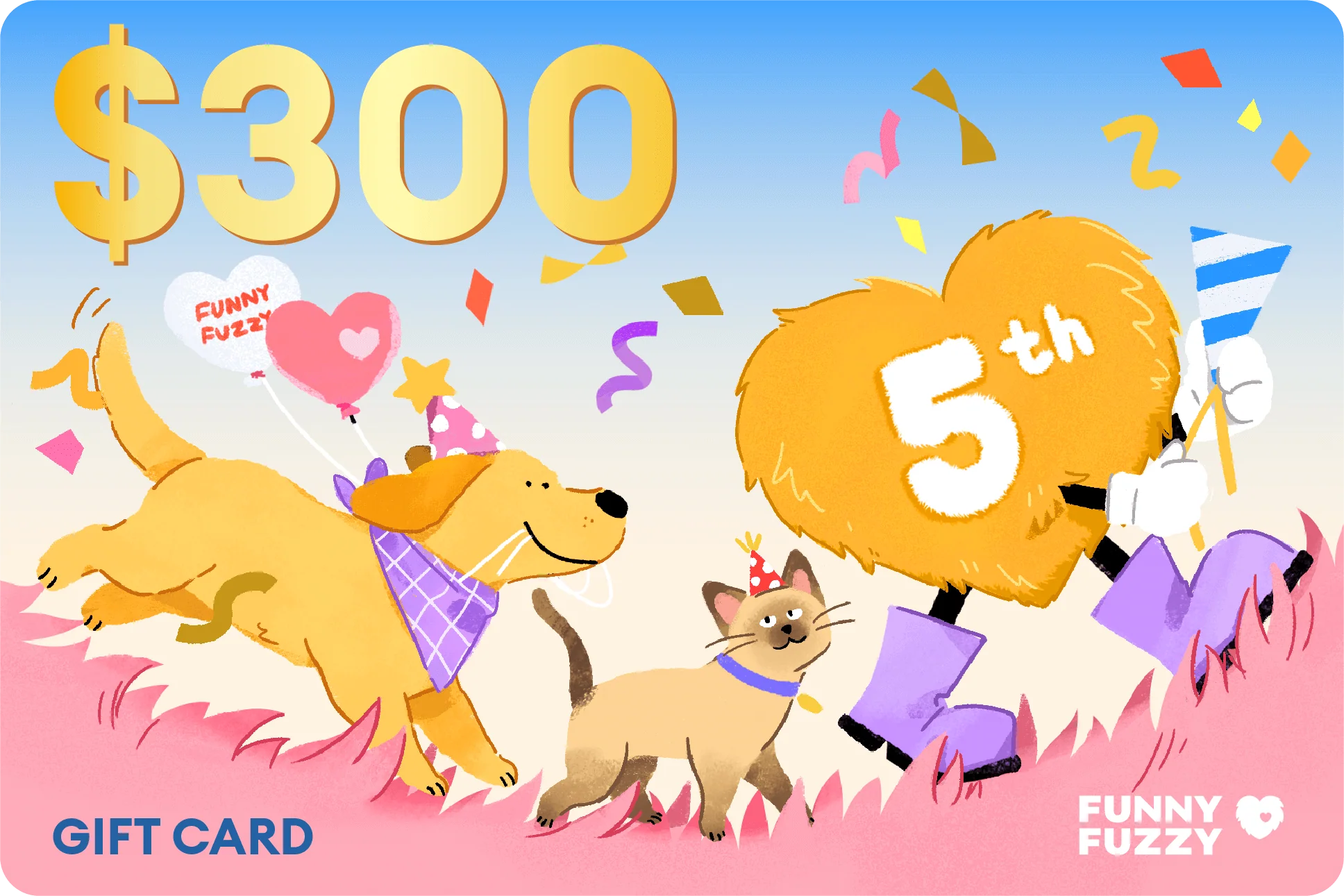 FunnyFuzzy 5th Anniversary 2025 Gift Card - Image 5