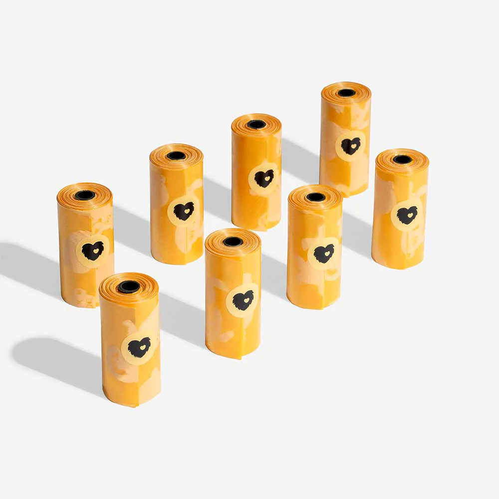 FUNNYFUZZY Lemon Scented Durable Recycled Poop Bags - Fresh Up - Image 12