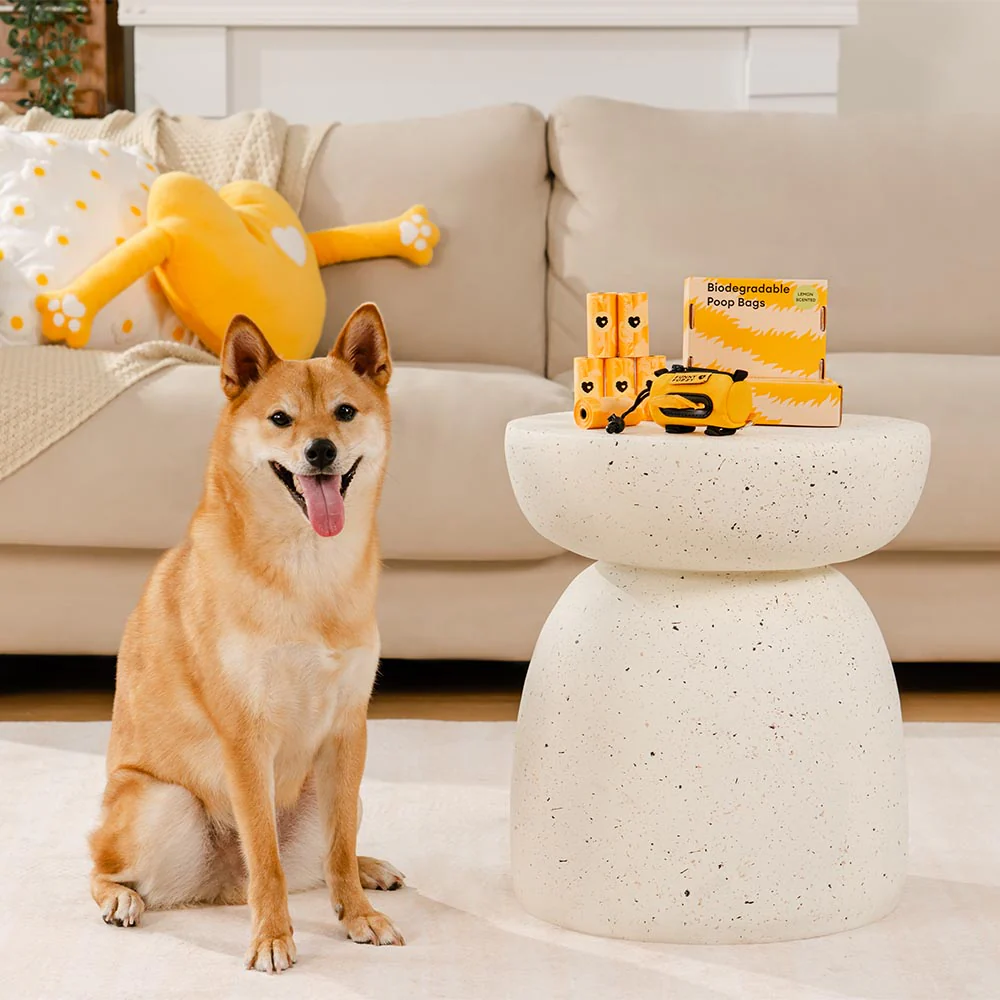 FUNNYFUZZY Lemon Scented Durable Recycled Poop Bags - Fresh Up - Image 19