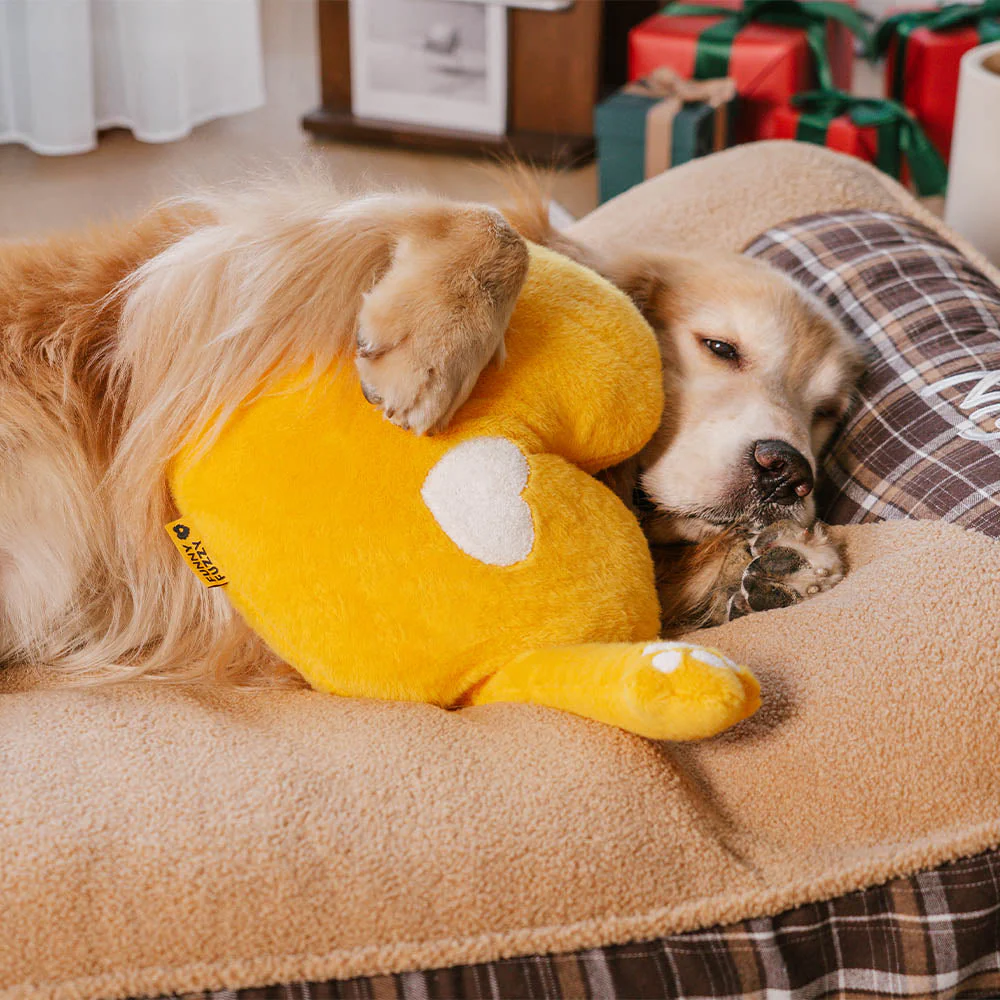 FUNNYFUZZY Plush Cosy Pillow - Hug Heart - Image 4