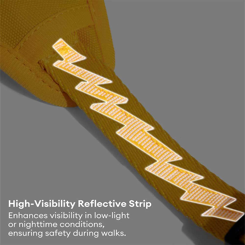 FUNNYFUZZY Reflective Adjustable Outdoor Dog Harness - Flexi Walker - Image 16