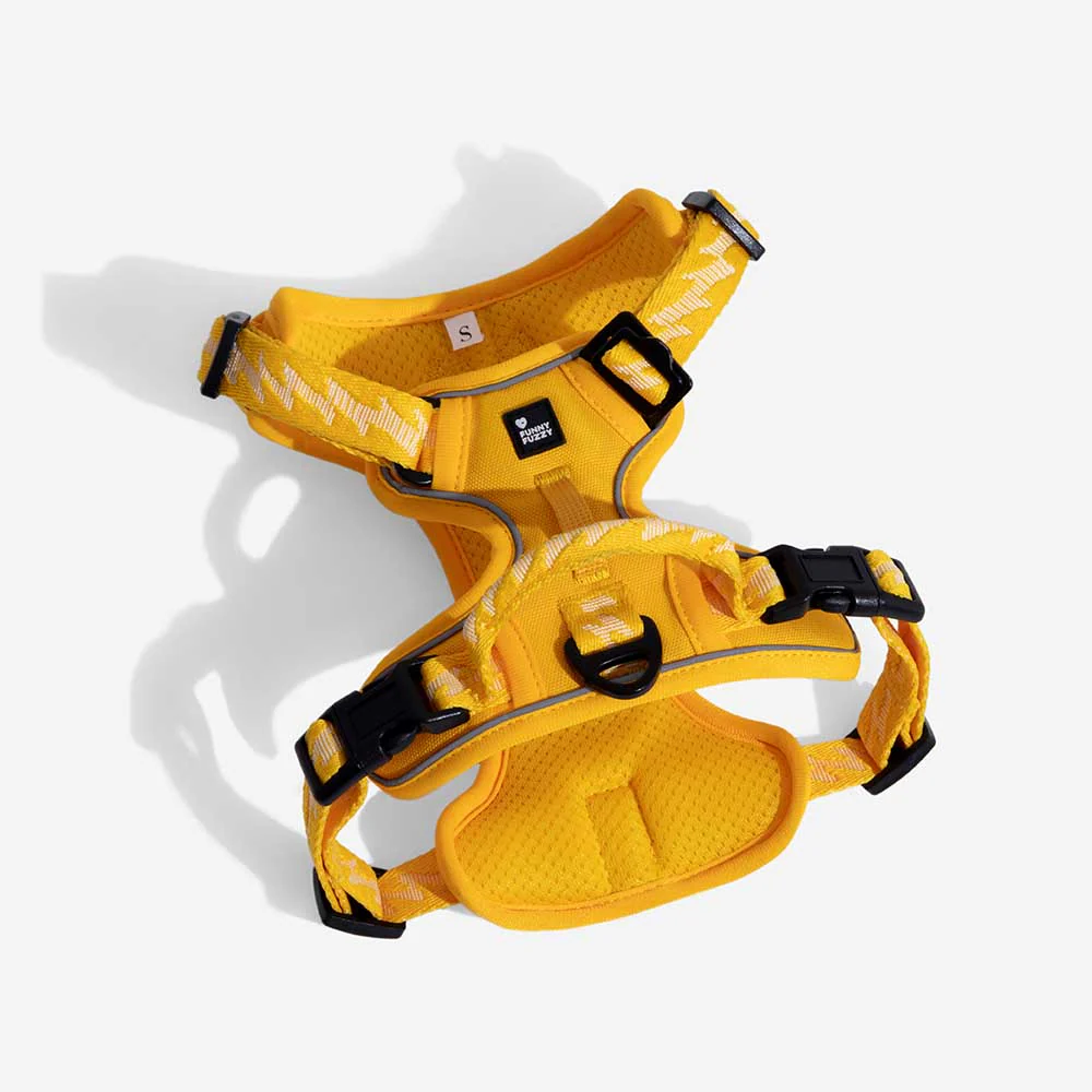 FUNNYFUZZY Reflective Adjustable Outdoor Dog Harness - Flexi Walker - Image 24