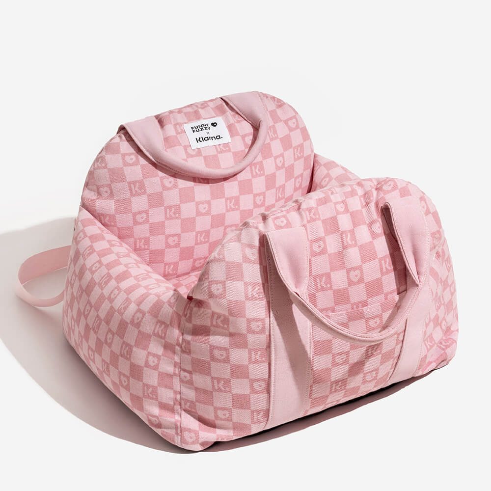 FUNNYFUZZY X Klarna Travel Safety Large Dog Car Seat Bed - Image 8