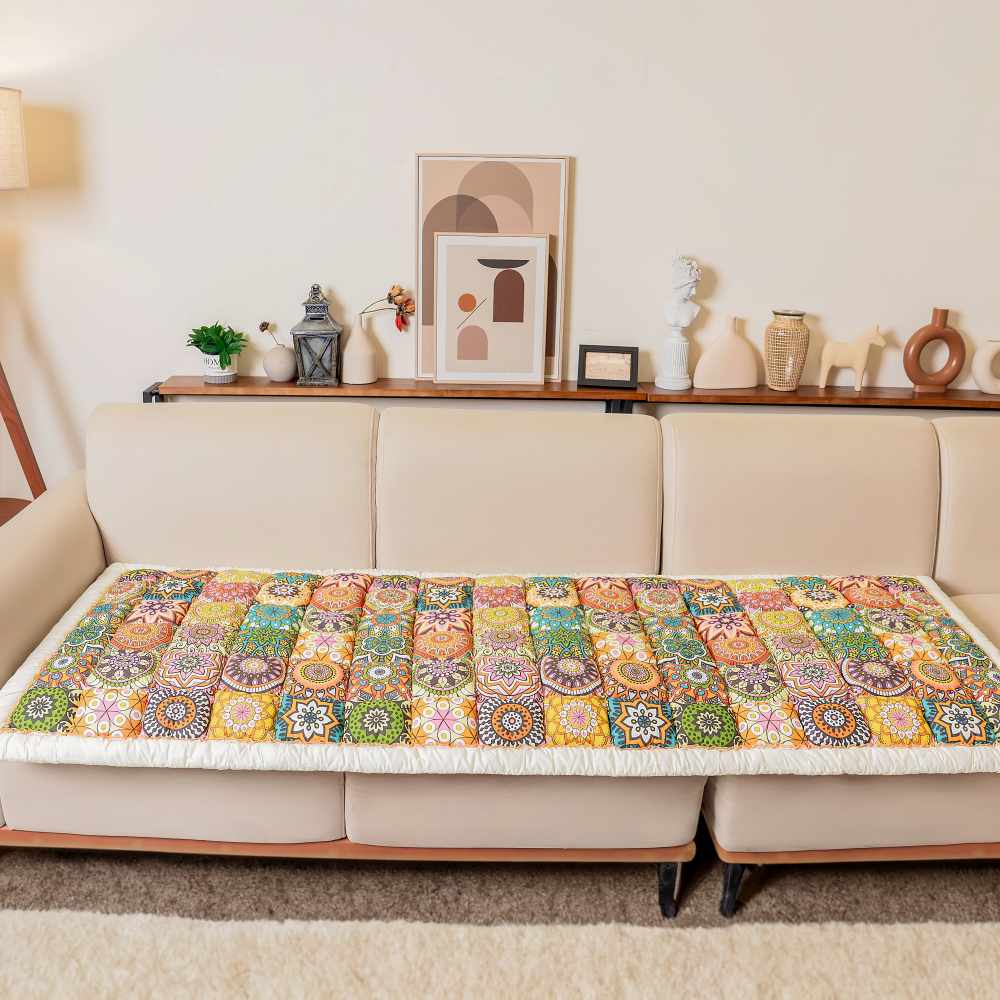 Garden Chic Cotton Protective Couch Cover - Image 15