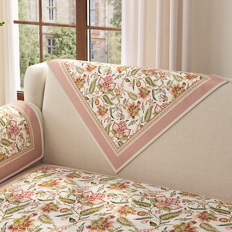 Garden Vintage Luxury Furniture Protective Non-Slip Couch Covers - Image 2