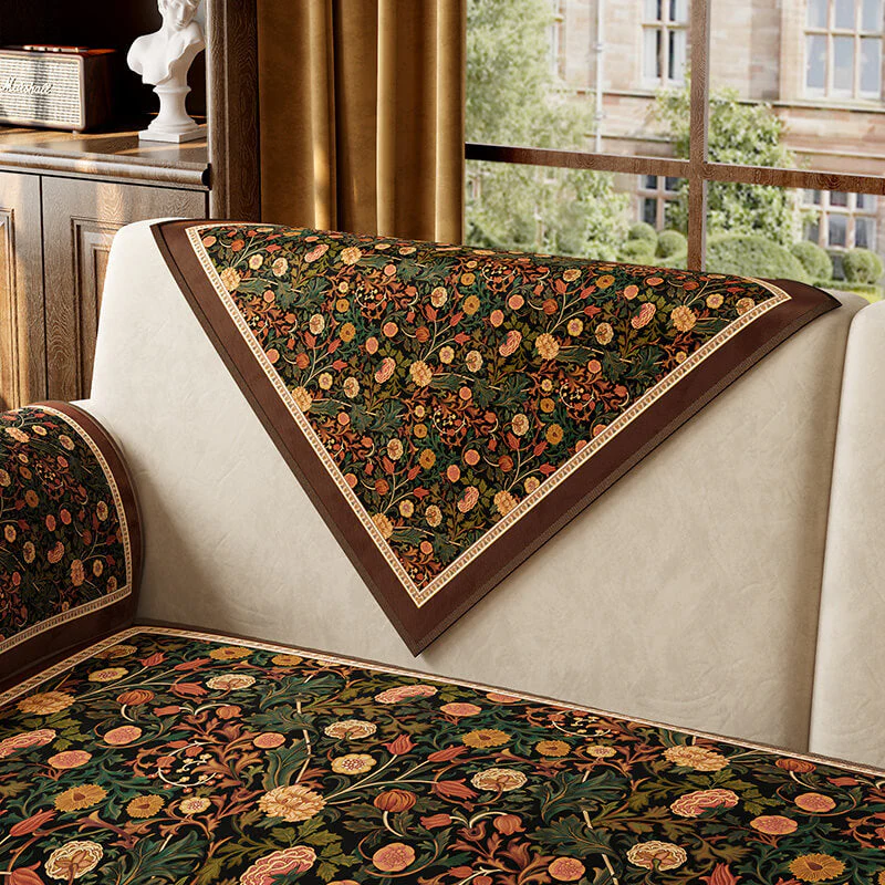 Garden Vintage Luxury Furniture Protective Non-Slip Couch Covers - Image 9
