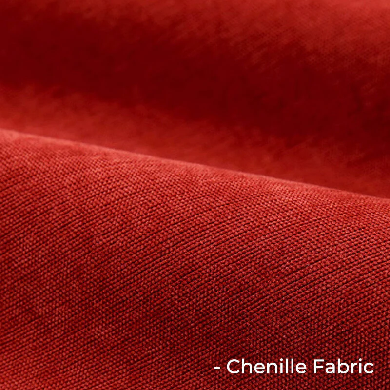Geometric Decor Solid Colour Chenille Non-Slip Comfort Couch Cover - Image 4