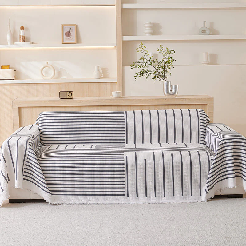 Geometric Pattern Multicolour Couch Cover - Modern Design for a Stylish Home - Image 13