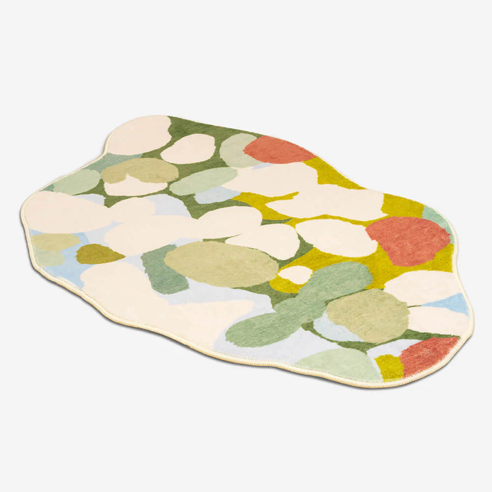 Greenery Forest Heterotype Plush Carpet Pet Mat Pet Rug - Image 9