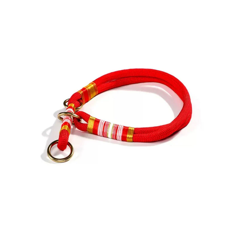 Hand-knitted Braided Rope No Pull Cool Dog Accessories Training Collar-Limited Quantity - Image 8
