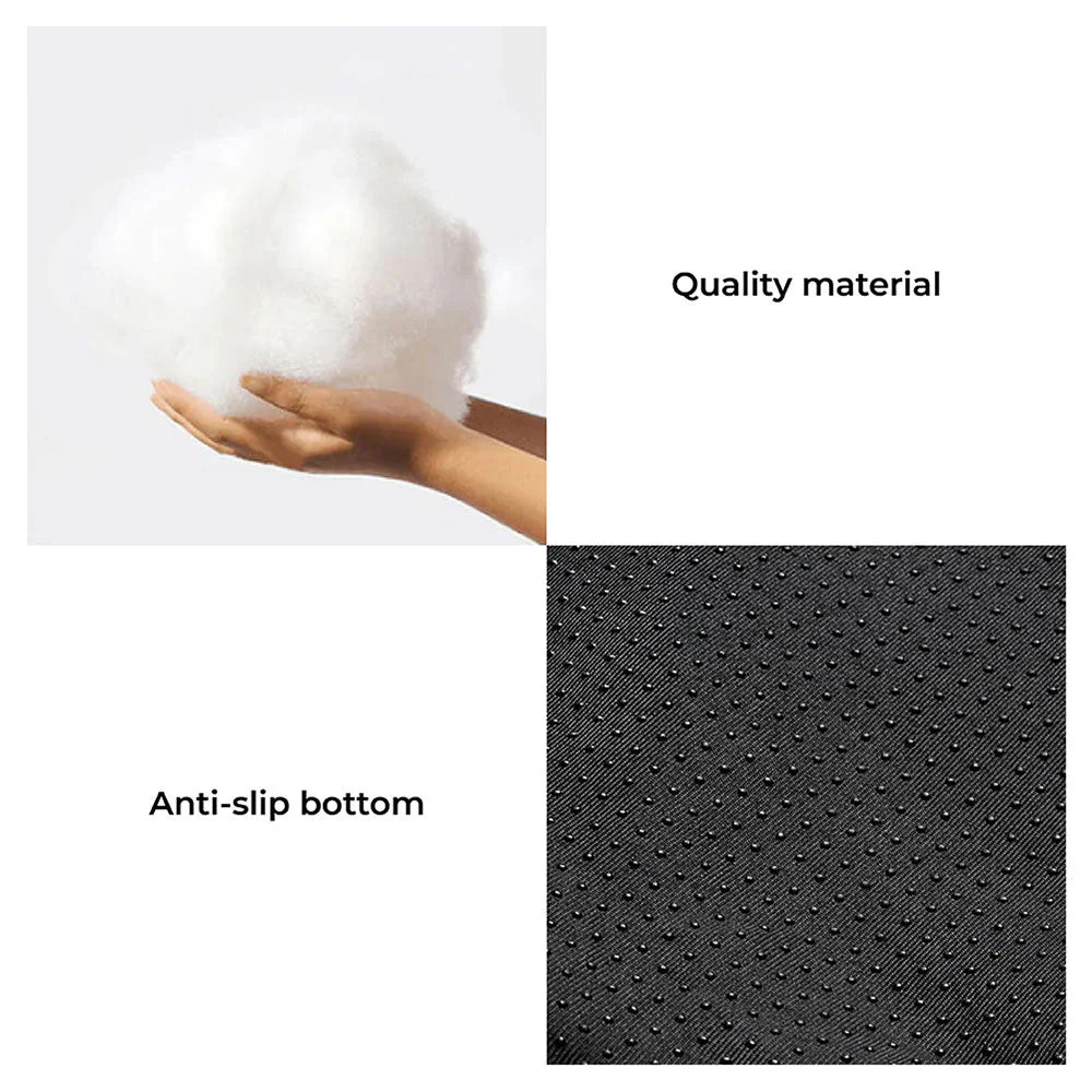 Herringbone Travel Bolster Safety Puppy Dog Car Seat Bed - Image 7