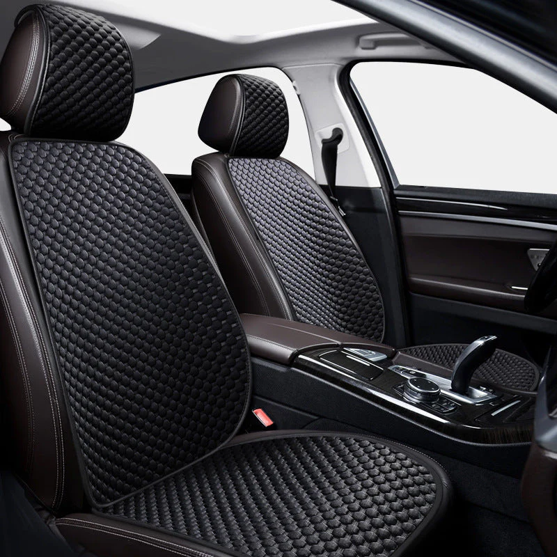 Ice Silk Cooling Breathable Car Seat Protective Front Car Seat Cover - Image 3
