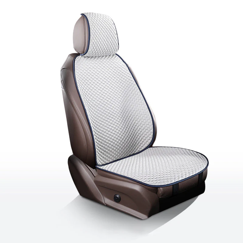 Ice Silk Cooling Breathable Car Seat Protective Front Car Seat Cover - Image 9