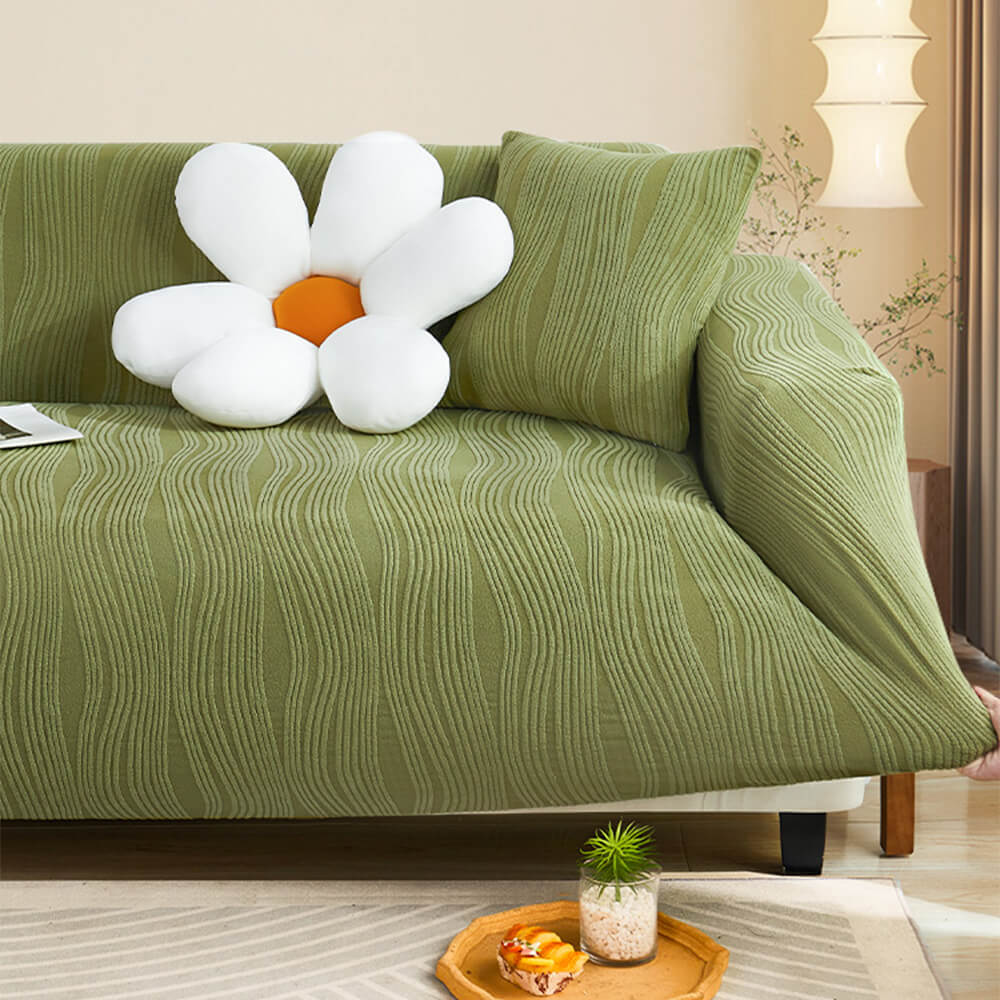 Jacquard Stretch Full-Cover Anti-scratch Couch Cover - Image 10