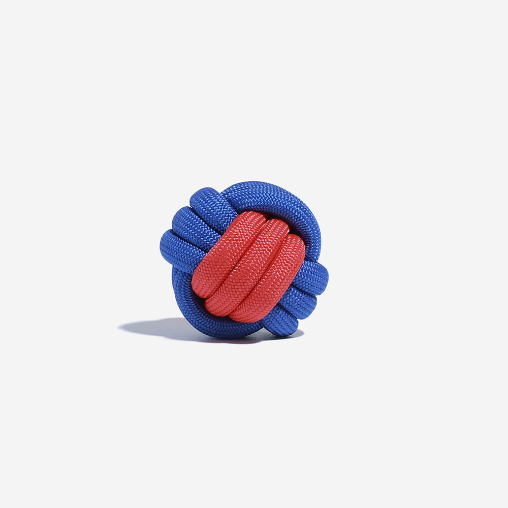Knots Ball Throwing Dog Toy - Colour Clash - Image 7