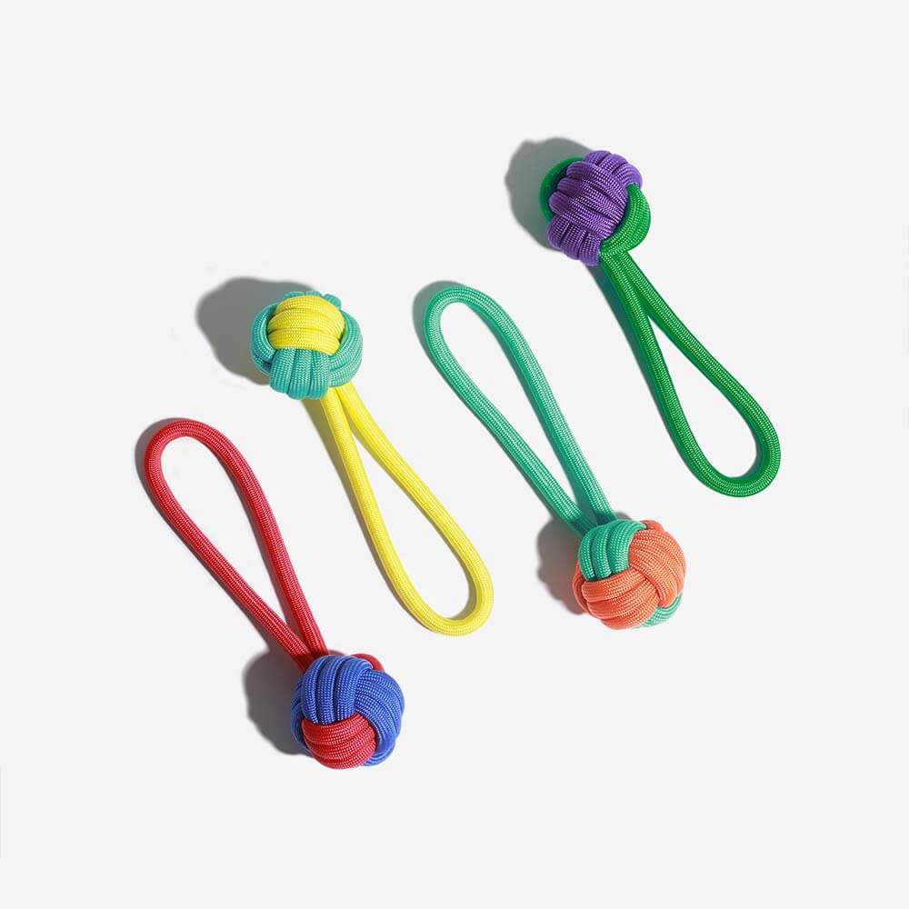 Knots Rope Tug Dog Toy - Colour Clash - Image 5