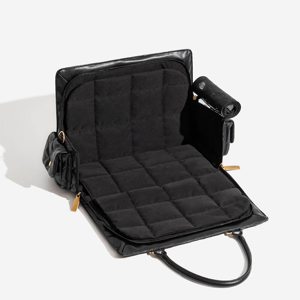 Large Carrying Stylish Multi-Functional Human-Cat Shared Travel Cat Bag - Wandering Tail - Image 12