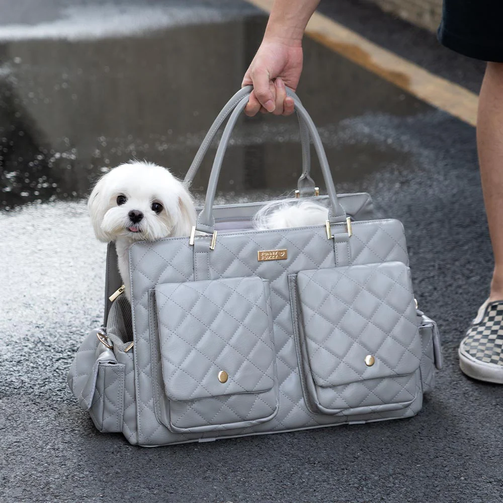 Large Carrying Stylish Multi-Functional Human-Dog Shared Travel Pet Bag - Wandering Tail - Image 11