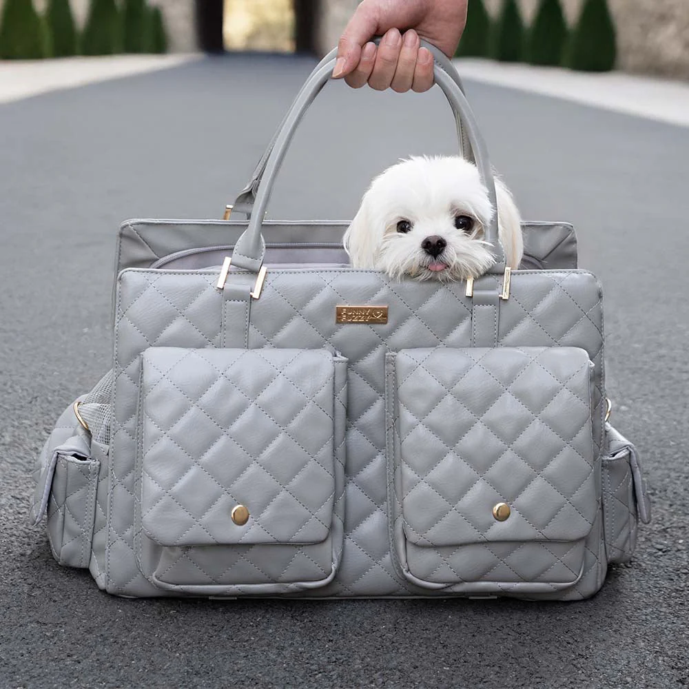 Large Carrying Stylish Multi-Functional Human-Dog Shared Travel Pet Bag - Wandering Tail - Image 19