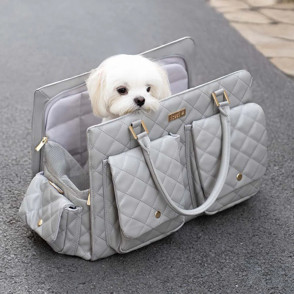 Large Carrying Stylish Multi-Functional Human-Dog Shared Travel Pet Bag - Wandering Tail - Image 21