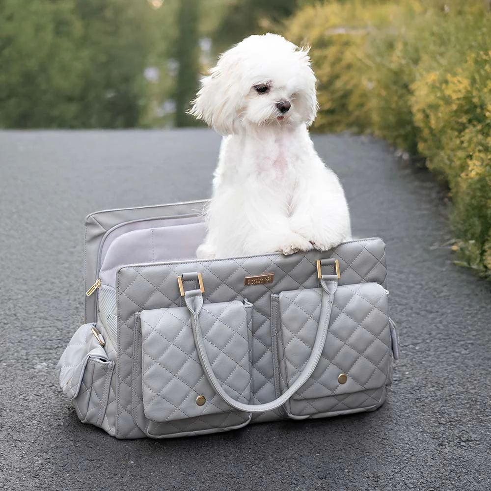 Large Carrying Stylish Multi-Functional Human-Dog Shared Travel Pet Bag - Wandering Tail - Image 22