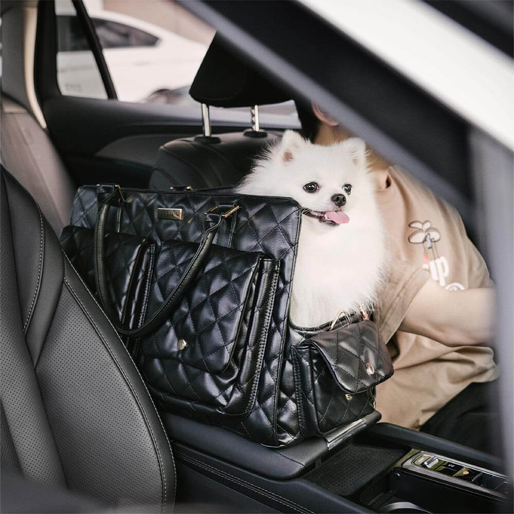 Large Carrying Stylish Multi-Functional Human-Dog Shared Travel Pet Bag - Wandering Tail - Image 24