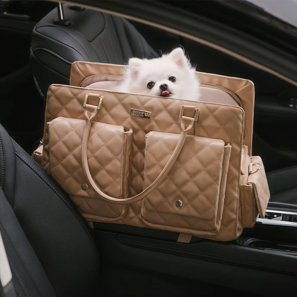 Large Carrying Stylish Multi-Functional Human-Dog Shared Travel Pet Bag - Wandering Tail - Image 29