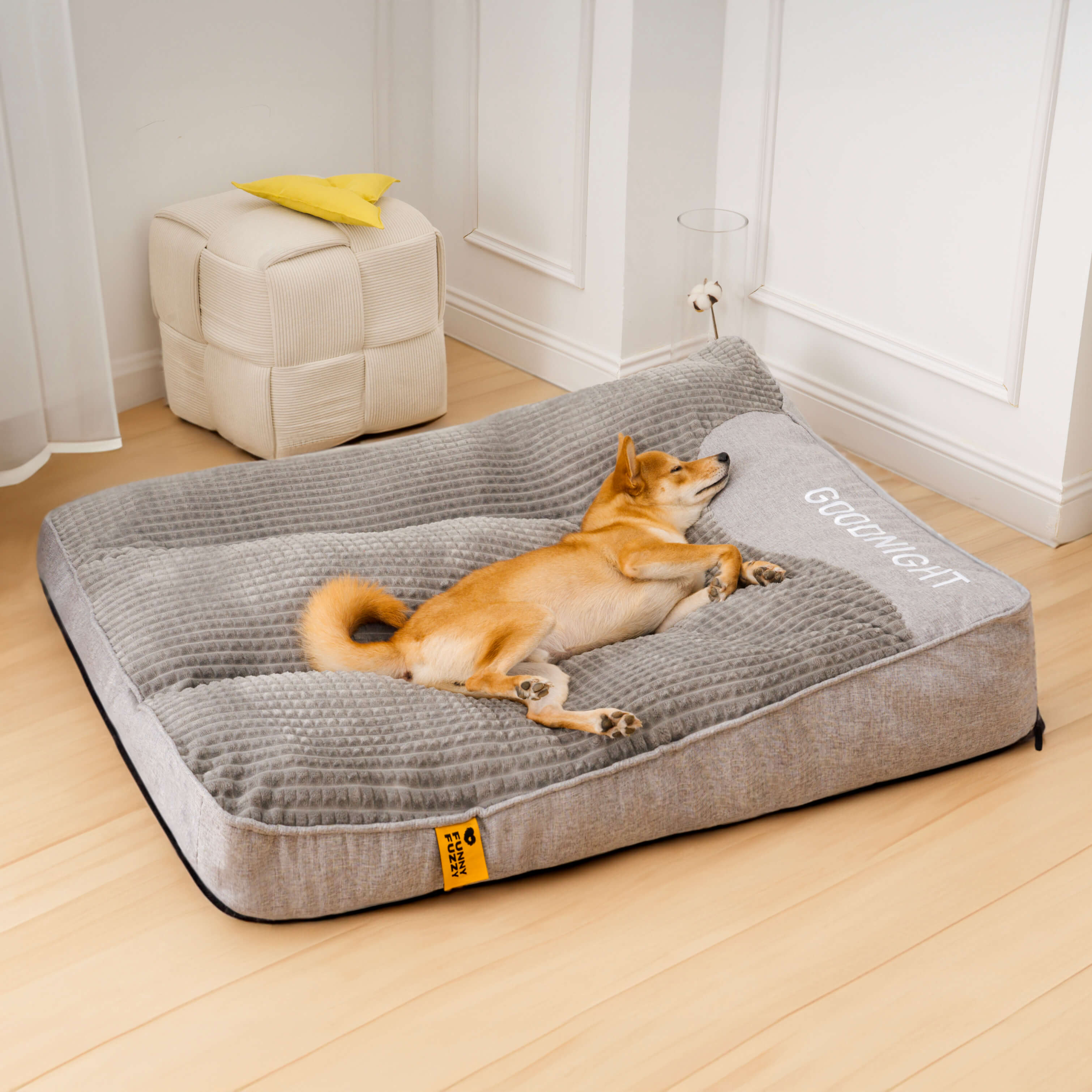 Large Thick Scratch-resistant Spine Protection Dog Cushion Bed - Image 12