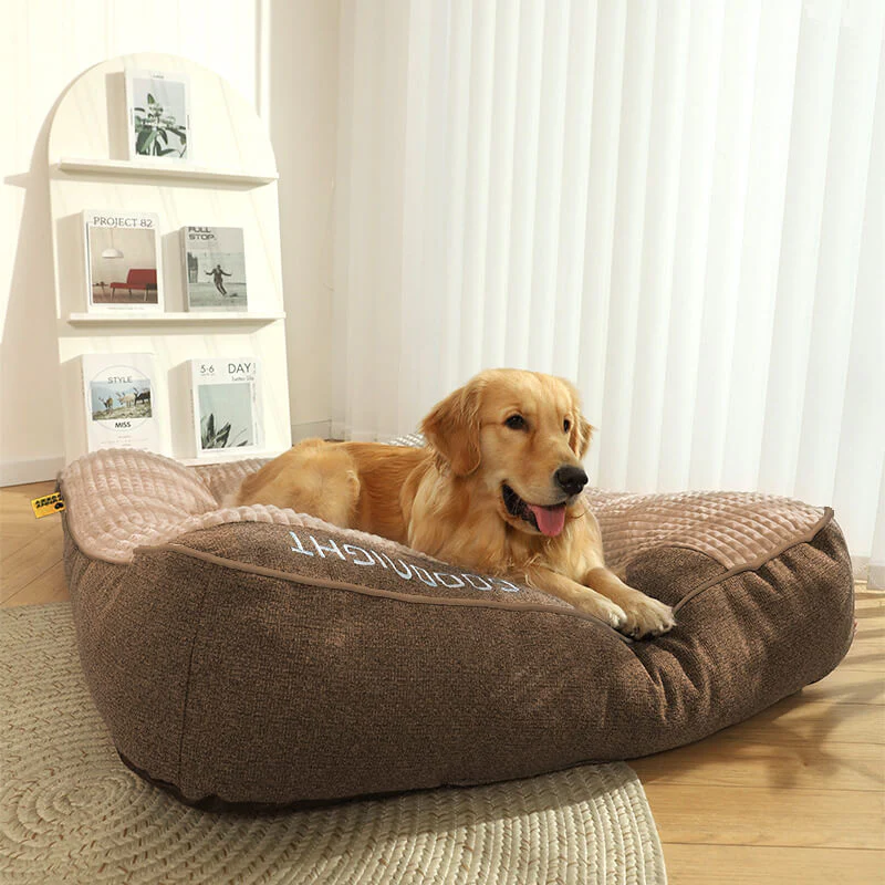 Large Thick Scratch-resistant Spine Protection Dog Cushion Bed - Image 9