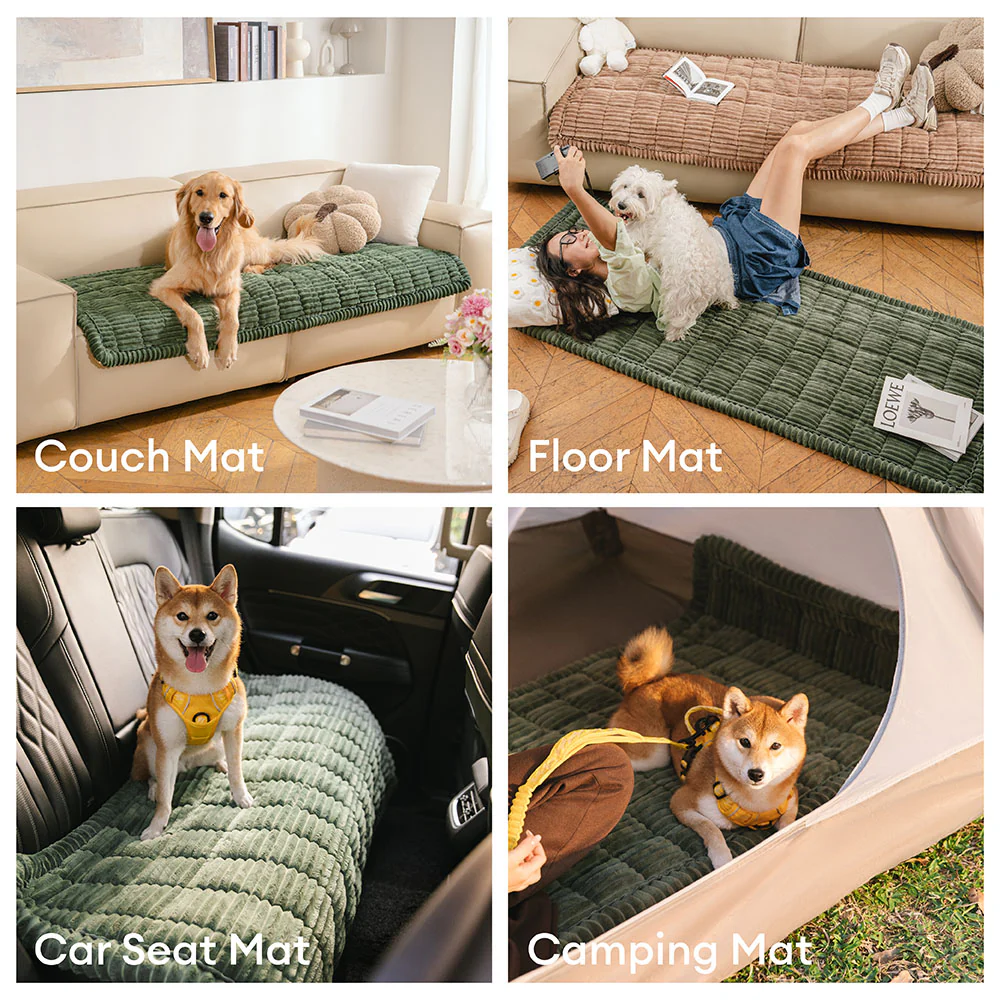 Lazy Soft Flannel Breathable Pet Mat Non-slip Couch Cover - Image 30