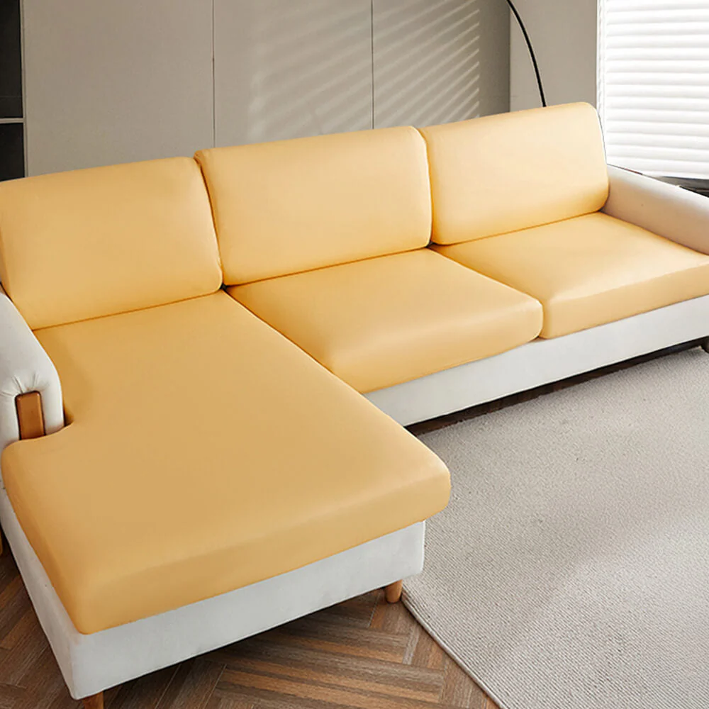 Leather Waterproof & Stain-Resistant Full-Cover Magic Couch Cover - Image 11